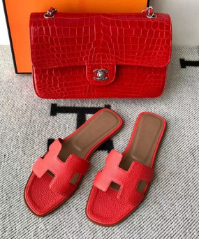 에르메스 올수공 오란 슬리퍼 샌들 토고 16